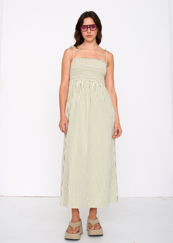 24COLOURS MINT MOJITO MIDI DRESS