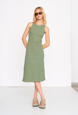 24COLOURS SALT AND SAGE MIDI DRESS