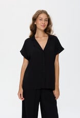 24COLOURS MIDNIGHT BUTTON DOWN BLOUSE