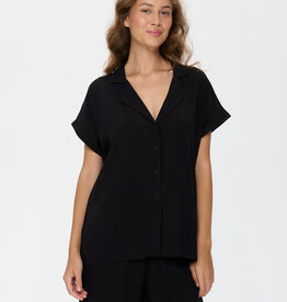 24COLOURS MIDNIGHT BUTTON DOWN BLOUSE