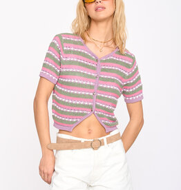 SWEET MIX KNIT CARDIGAN