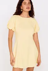 MINKPINK GRAZIA PUFF SLEEVE MINI DRESS