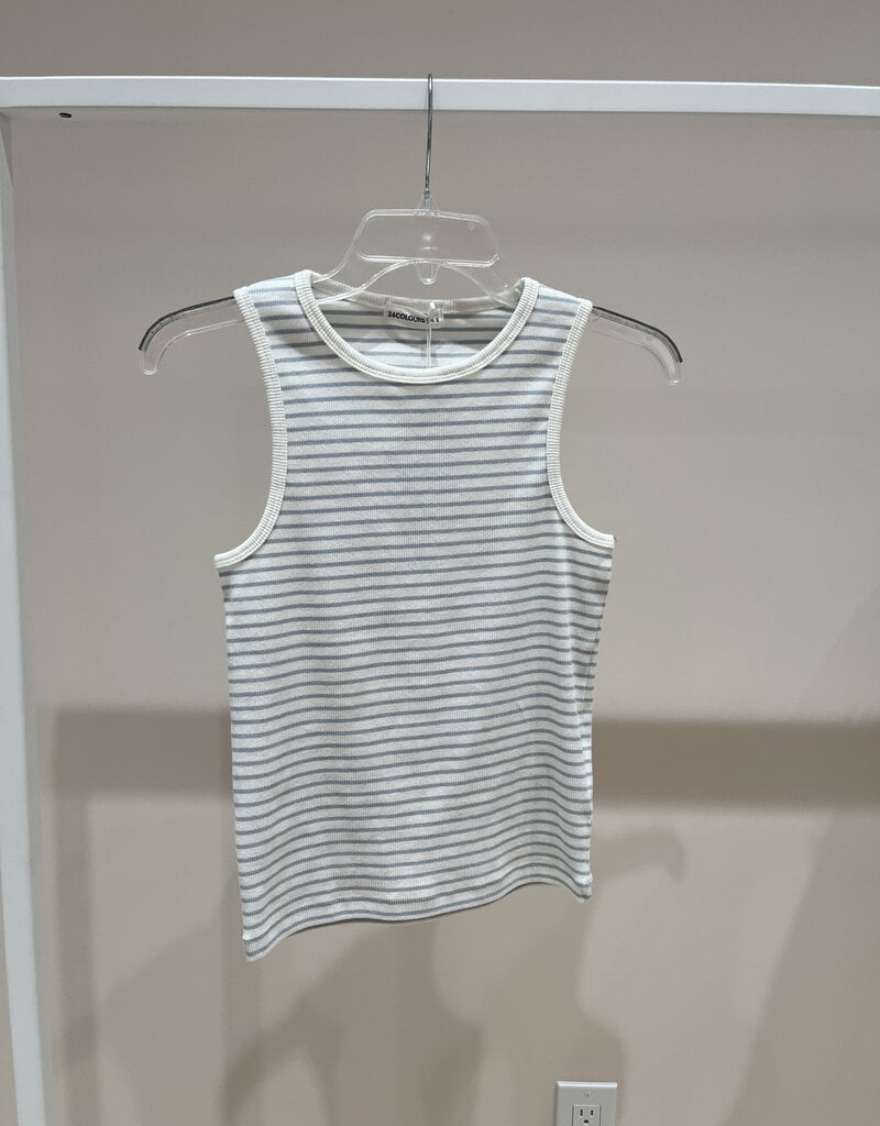 24COLOURS STRIPED TANK