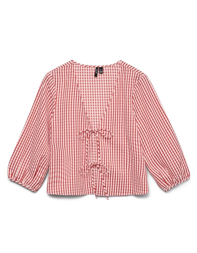 VERO MODA CAMILLA 3/4 SLEEVE WOVEN TOP