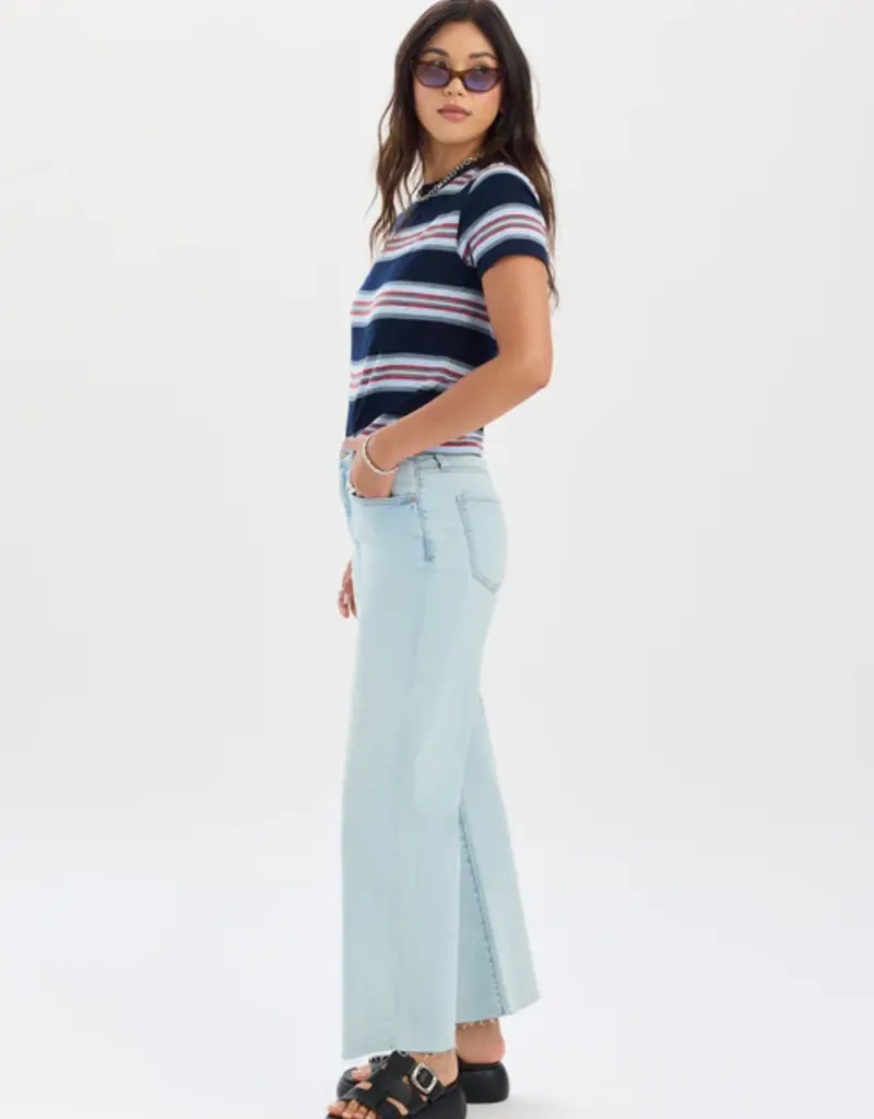 DAZE PLEASER HIGH + WIDE ANKLE JEANS