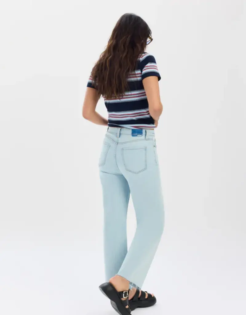 DAZE PLEASER HIGH + WIDE ANKLE JEANS