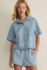 ZSUPPLY EVERYDAY DENIM BUTTON UP
