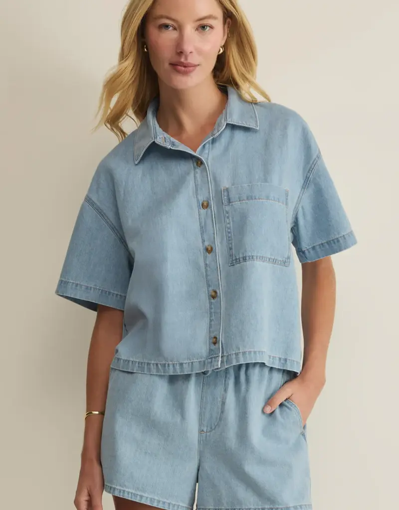 ZSUPPLY EVERYDAY DENIM BUTTON UP