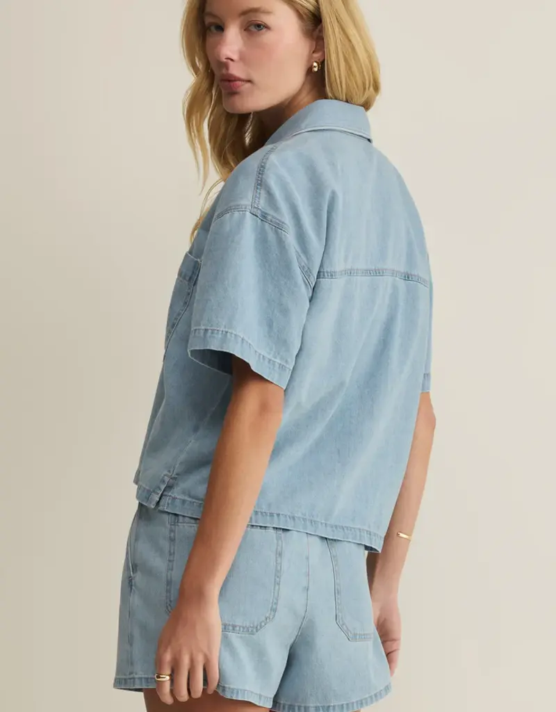 ZSUPPLY EVERYDAY DENIM BUTTON UP