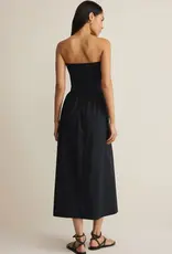ZSUPPLY SUNSOUGHT STRAPLESS MIDI DRESS