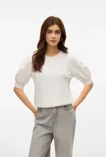 VERO MODA DOFFY SHORT SLEEVE CREW SWEATER