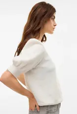 VERO MODA DOFFY SHORT SLEEVE CREW SWEATER
