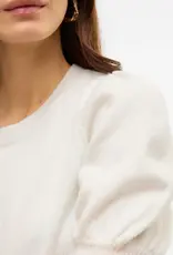 VERO MODA DOFFY SHORT SLEEVE CREW SWEATER