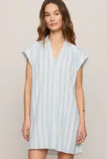 ZSUPPLY SHELLBOUND STRIPED DRESS