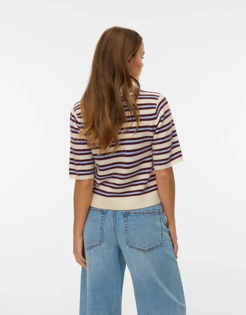 VERO MODA POLONECK KNIT PULLOVER