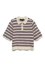 VERO MODA POLONECK KNIT PULLOVER
