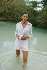 ZSUPPLY DAYLIGHT STRIPED AIRY SHORT