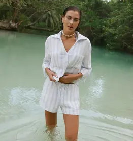 ZSUPPLY DAYLIGHT STRIPED AIRY SHORT