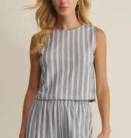 SADIE AND SAGE SLOANE KNIT STRIPED TOP
