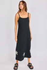 SAGE THE LABEL NEPTUNE EMBROIDERED MAXI DRESS