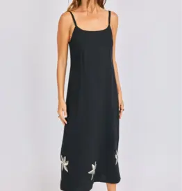 SAGE THE LABEL NEPTUNE EMBROIDERED MAXI DRESS