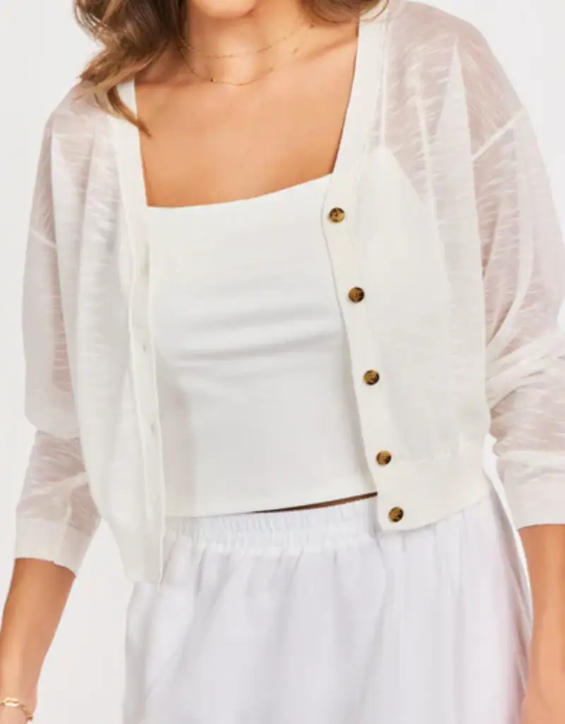 SADIE AND SAGE EVIE BUTTON FRONT CARDIGAN