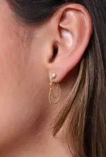 BELLE BY ELLE BELLE & CHAIN STUDS