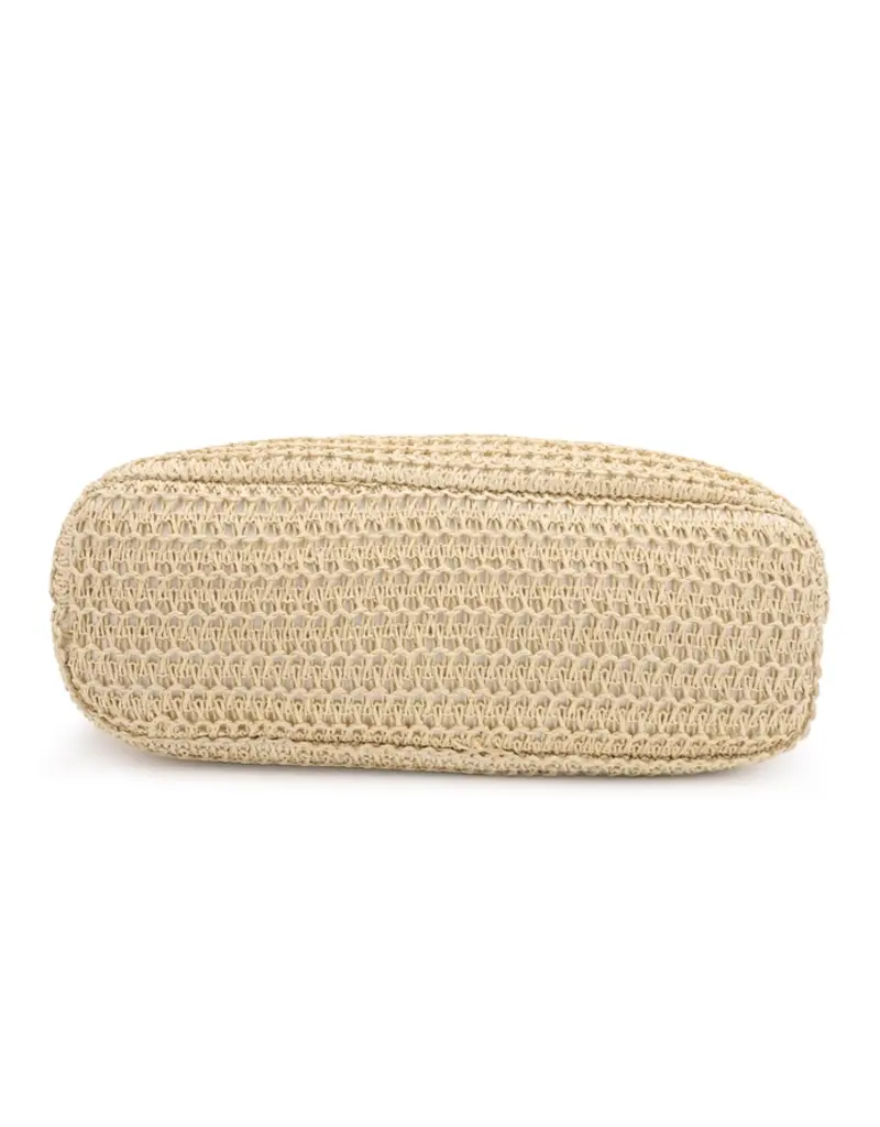 KAYLA + AVA GEORGINA STRAW TOTE