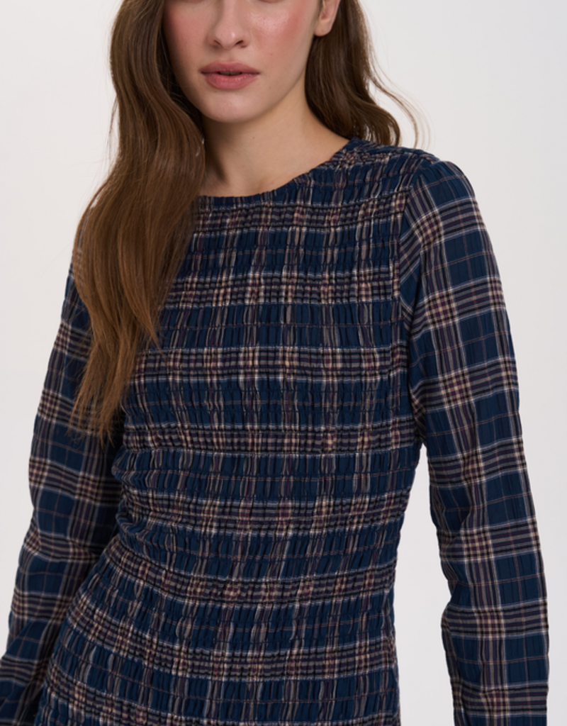 24COLOURS AUTUMN AVENUE PLAID DRESS