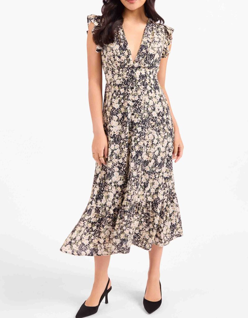 SADIE & SAGE PAINTED FIELDS MIDI DRESS