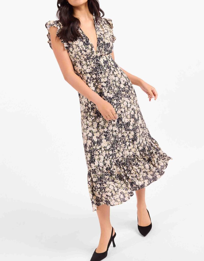 SADIE & SAGE PAINTED FIELDS MIDI DRESS