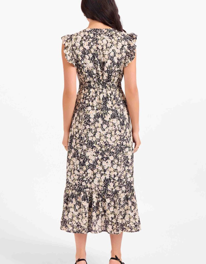 SADIE & SAGE PAINTED FIELDS MIDI DRESS