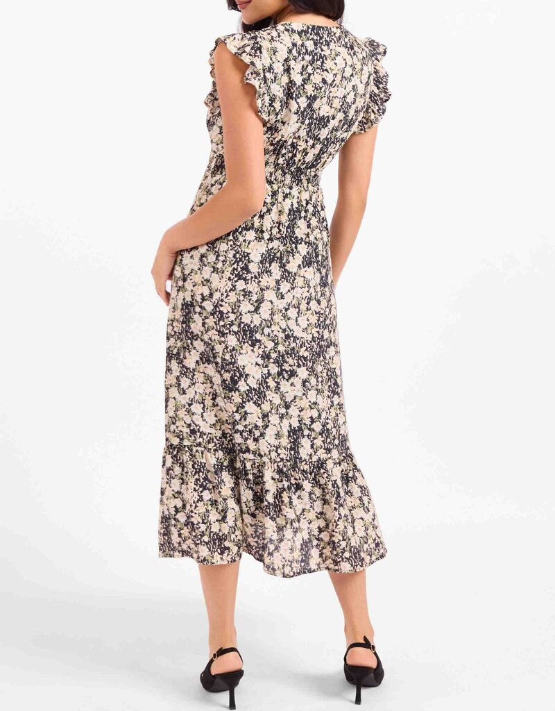 SADIE & SAGE PAINTED FIELDS MIDI DRESS