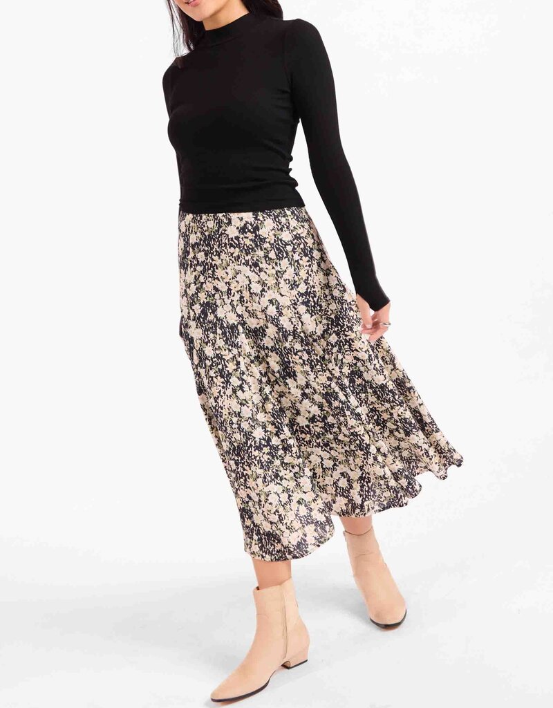 SADIE & SAGE PAINTED FIELDS MIDI SKIRT