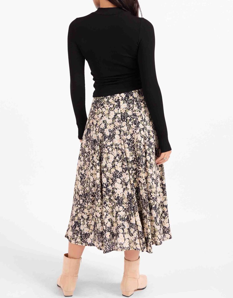 SADIE & SAGE PAINTED FIELDS MIDI SKIRT