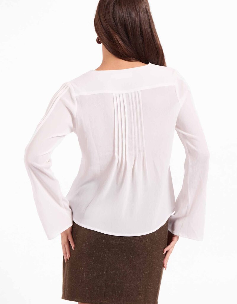 SAGE THE LABEL REGINA WOVEN TOP