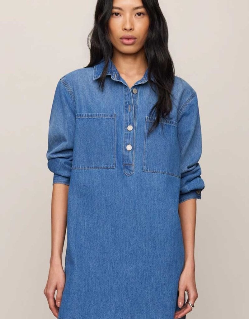 ZSUPPLY LUCIE DENIM SHIRT DRESS