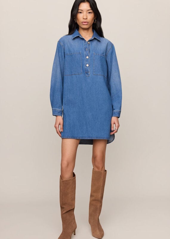 ZSUPPLY LUCIE DENIM SHIRT DRESS