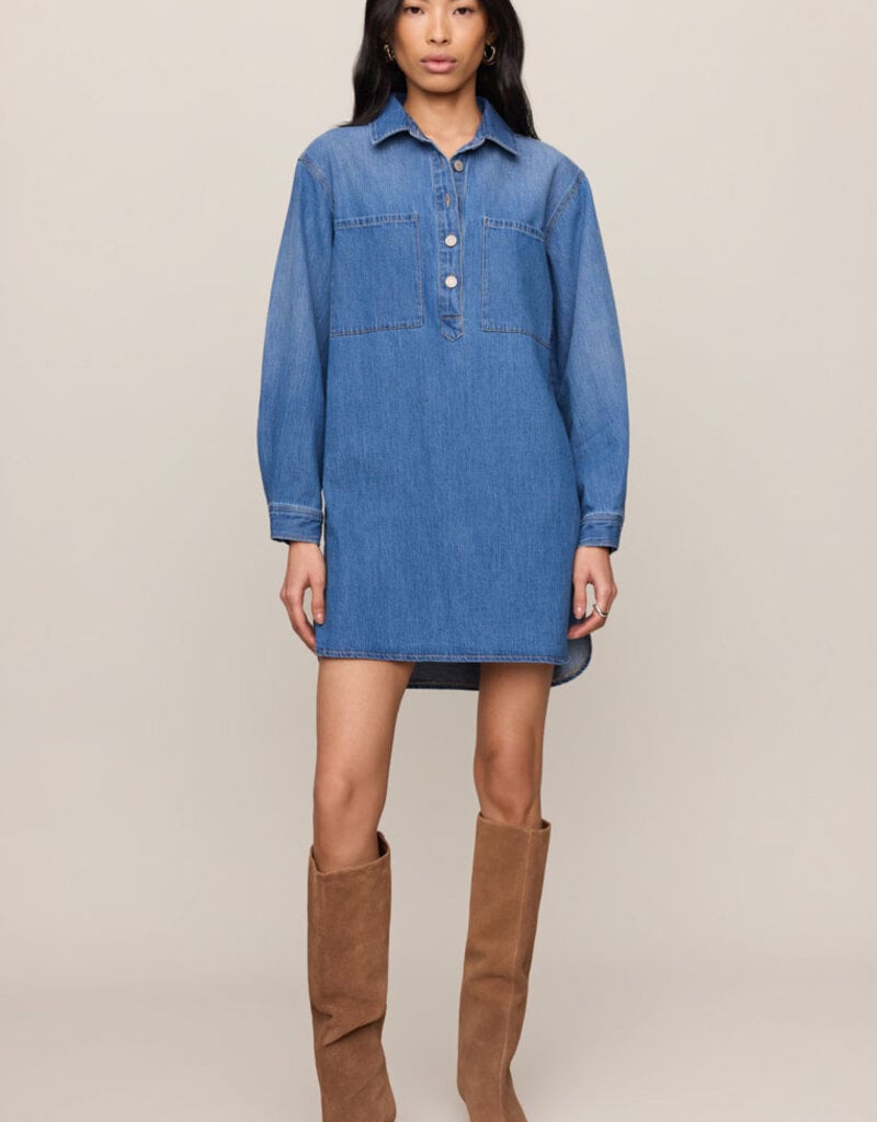 ZSUPPLY LUCIE DENIM SHIRT DRESS