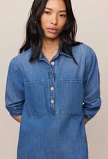 ZSUPPLY LUCIE DENIM SHIRT DRESS
