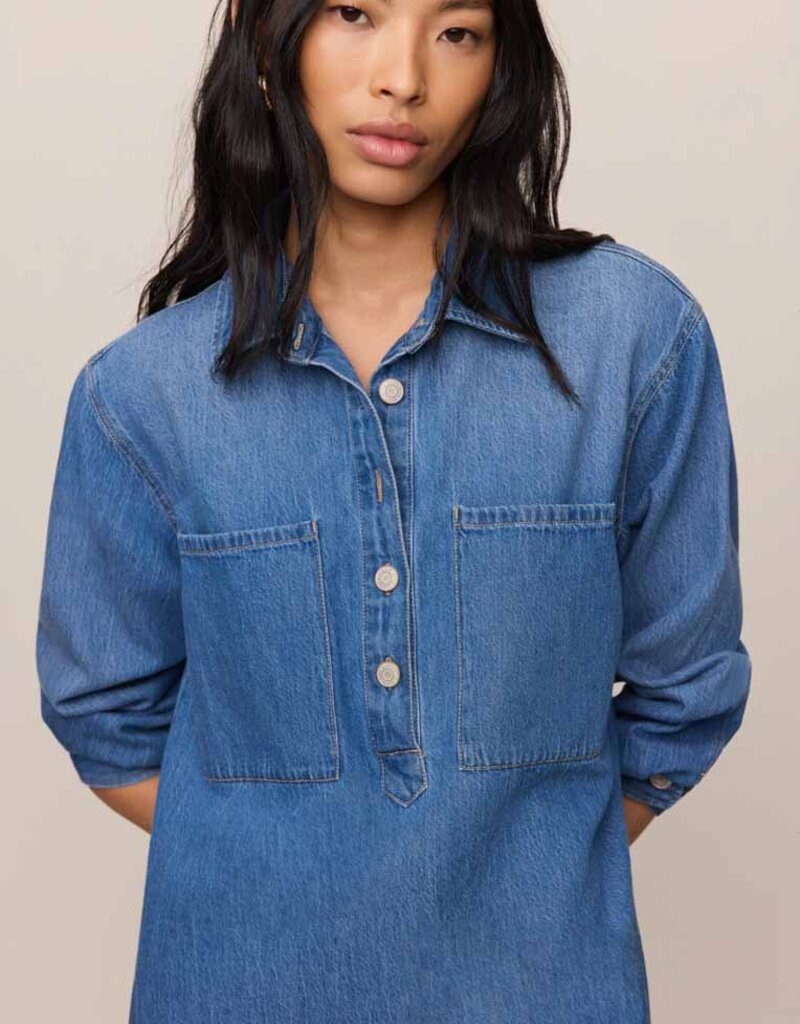 ZSUPPLY LUCIE DENIM SHIRT DRESS