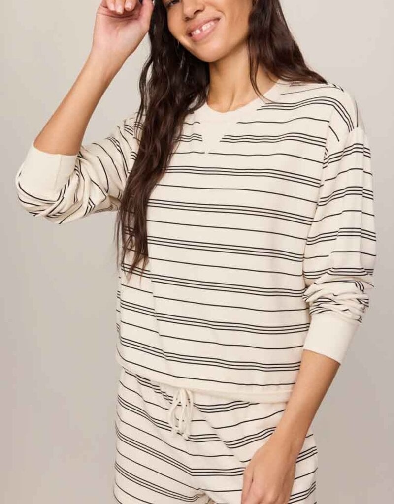 ZSUPPLY STAND OUT STRIPED SWEATSHIRT
