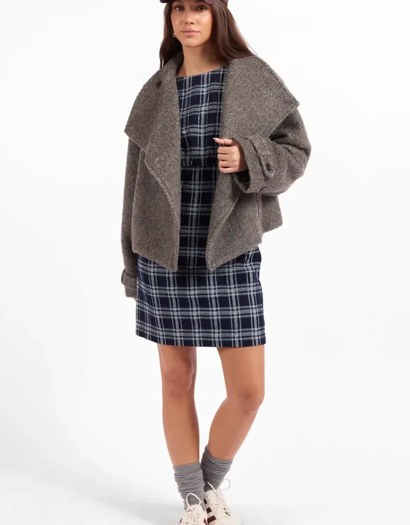 SAGE THE LABEL BOSTON OVERSIZED COLLAR JACKET