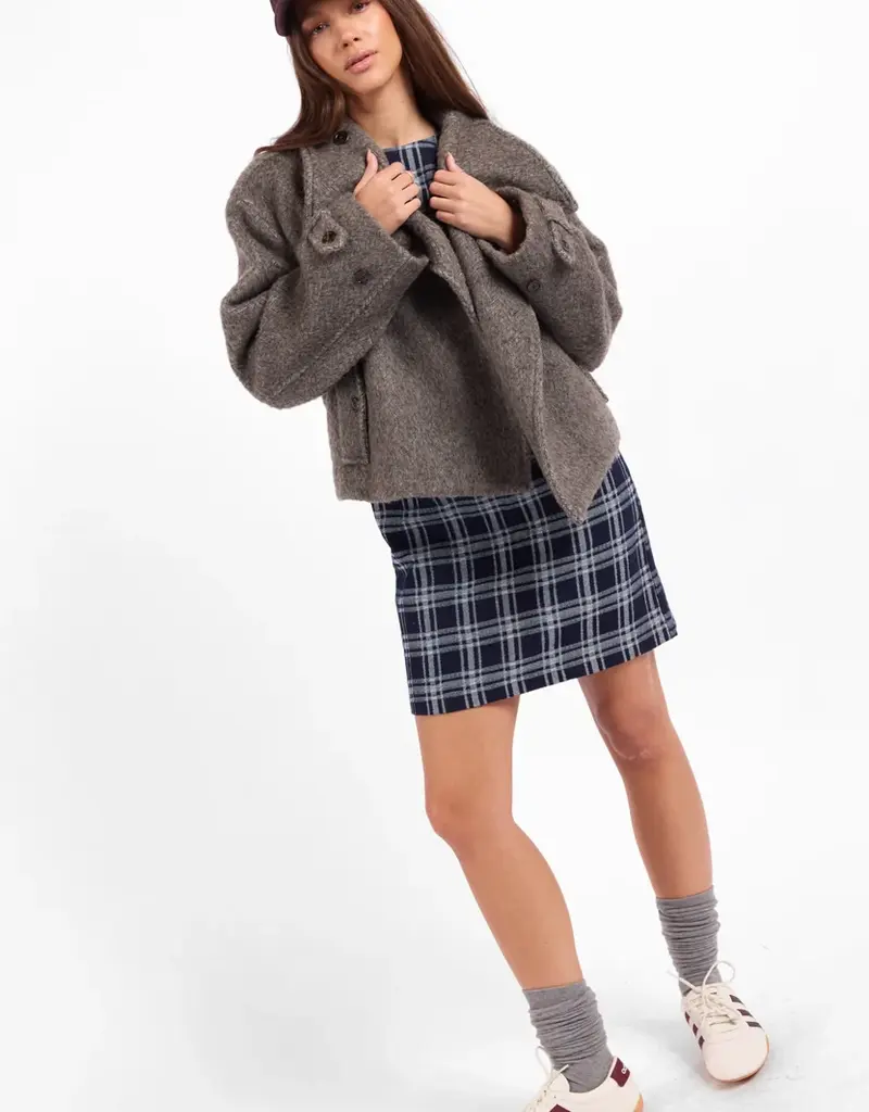 SAGE THE LABEL BOSTON OVERSIZED COLLAR JACKET
