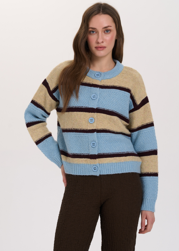 24COLOURS BIRDIE COLOURFUL CARDIGAN