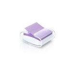 3M NOTE DISPENSER-POP-UP 3X3, CLEAR AND BLACK