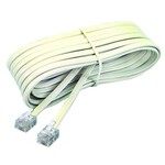 Artistic Products TELEPHONE CORD-WALL TO PHONE 7' IVORY