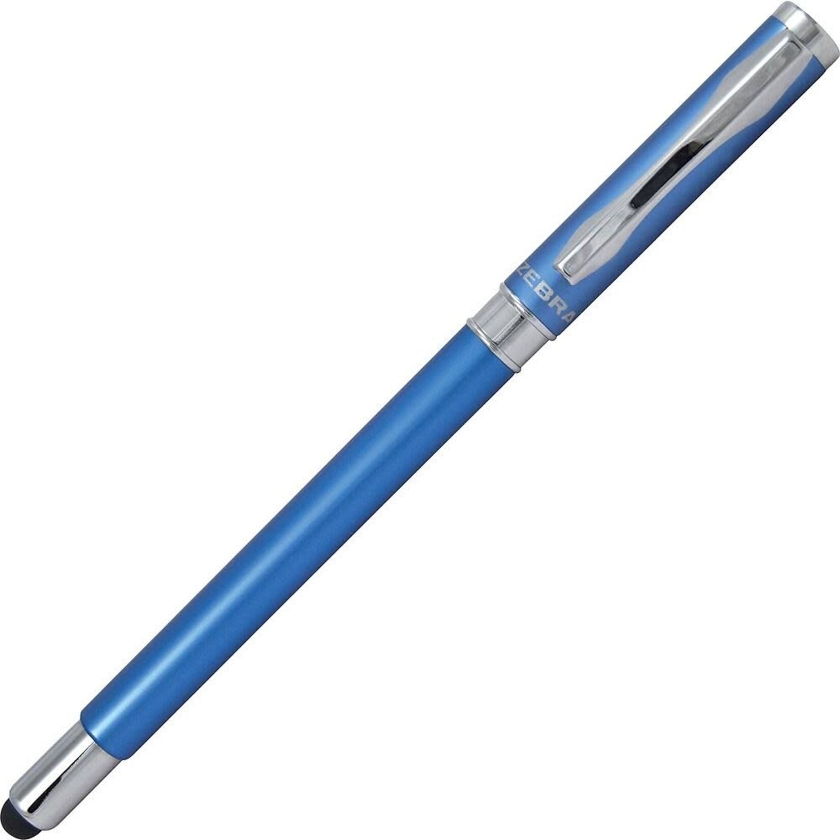 Zebra Pen STYLUS PEN-Z-1000 CAPPED 1.0MM BALLPOINT BLUE/BLACK INK