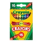 Crayola CRAYONS-CRAYOLA 16 COLOURS, HANG-TAB BOX