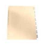 TOPS Products INDEX DIVIDERS-INSERTABLE, LEGAL, 8 TABS, CLEAR